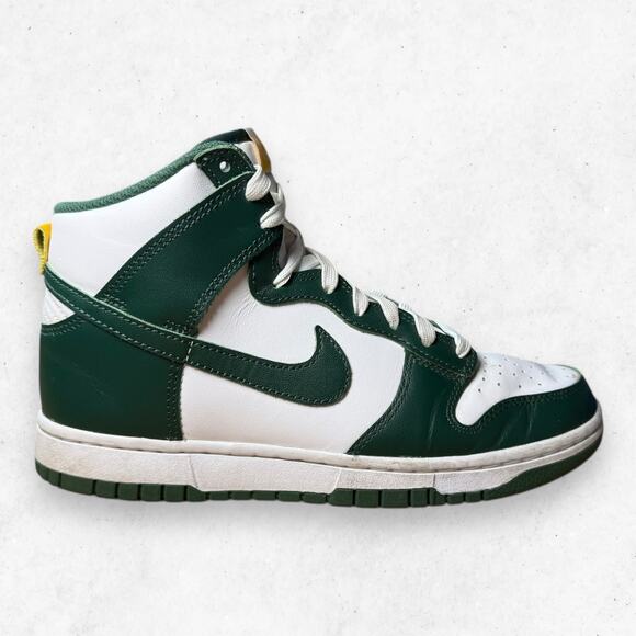 Nike Dunk High Size 7 Australia Noble Green University Gold DD1399-300 NWOB - Picture 1 of 8